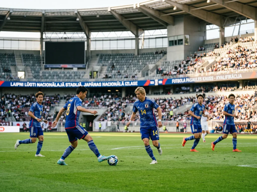 Japānas futbola izlase Pasaules kausa 2026 turnīrā — Āzijas līdere F grupā
